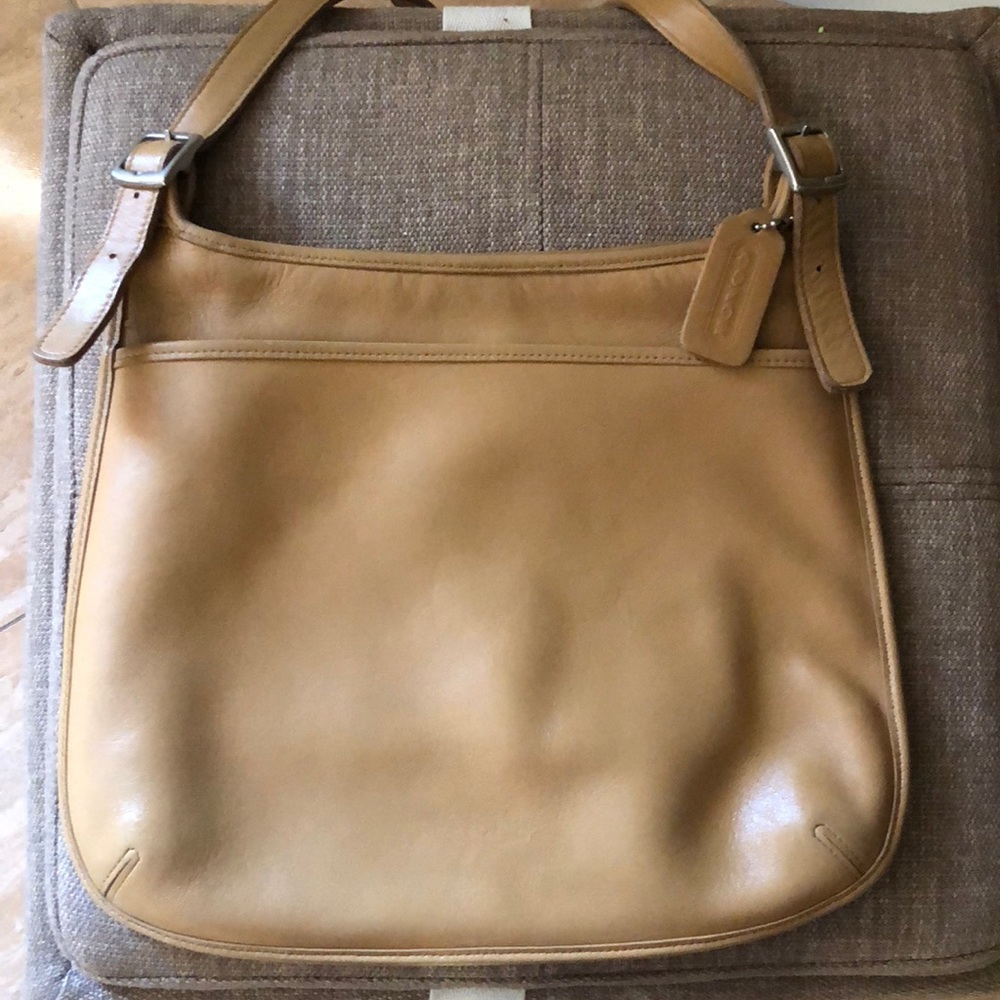 REAL LEATHER COACH BAG